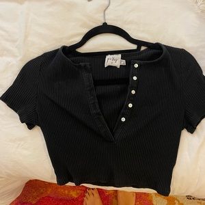 Princess Polly Button Up Tee